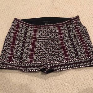 Tribal Print Shorts